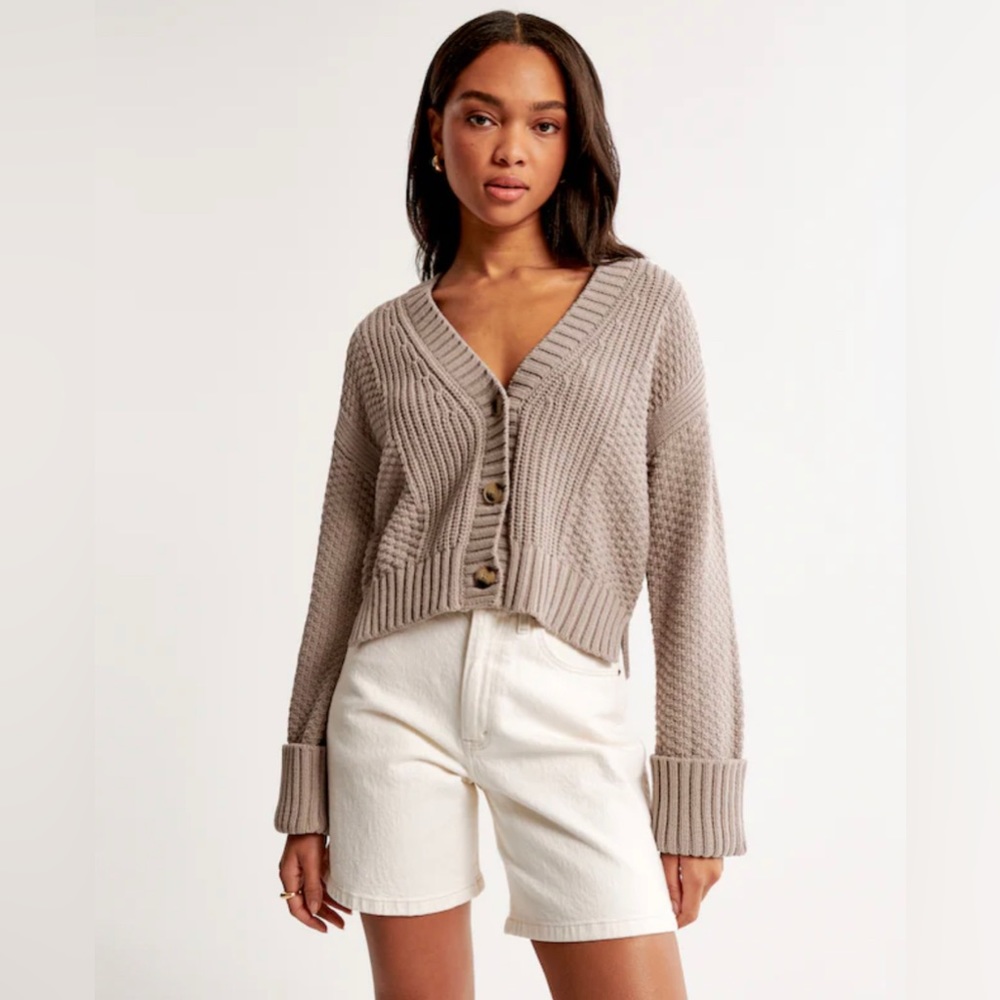 Abercrombie Cotton Stitch Cardigan